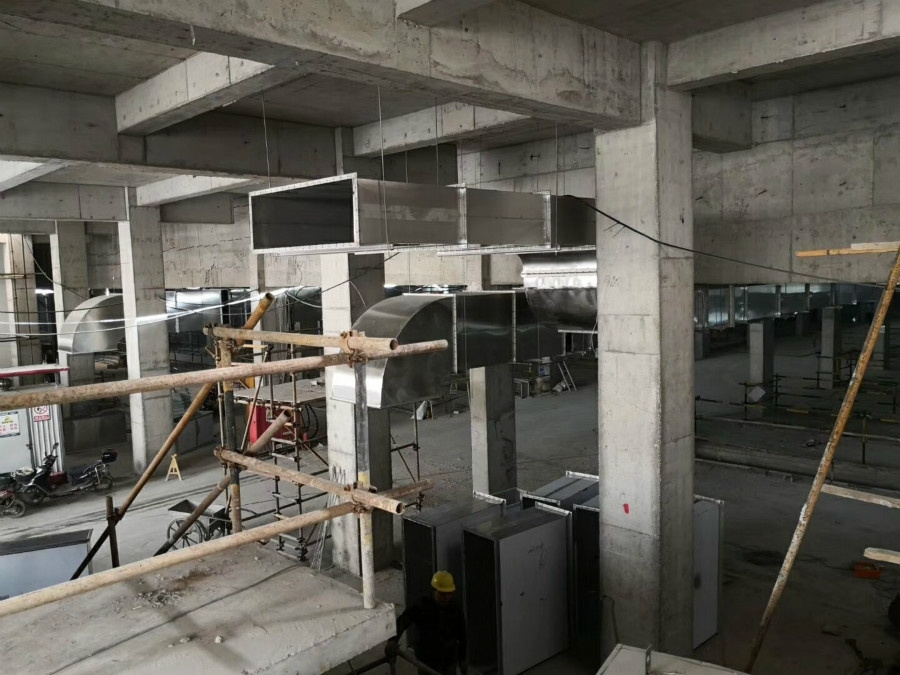 深圳寶安通風(fēng)管道廠家承接寶安地下車(chē)庫(kù)排煙管道安裝