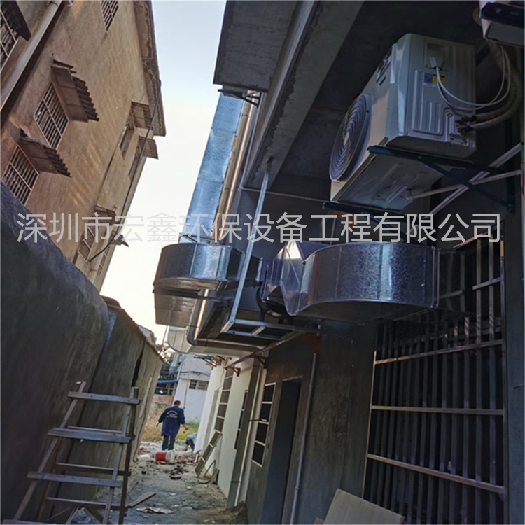 福田附近安裝通風(fēng)管道公司有哪些廠家？深圳宏鑫環(huán)保通風(fēng)管道安裝公司